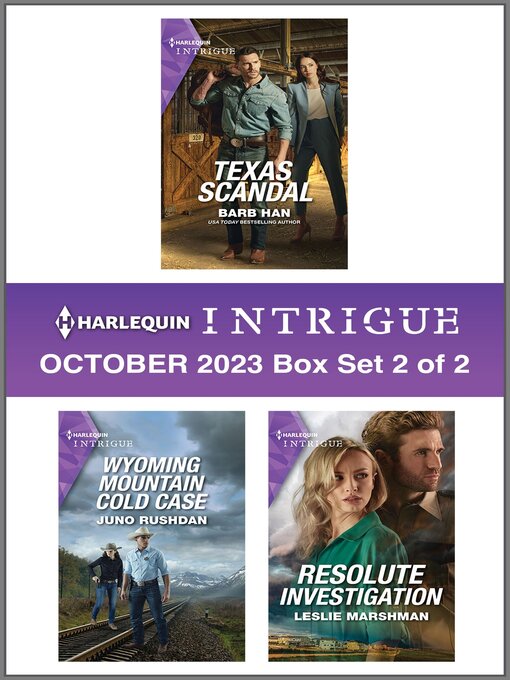 Title details for Harlequin Intrigue October 2023--Box Set 2 of 2 by Barb Han - Wait list